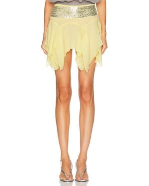 GIMAGUAS Leila Mini Skirt - Yellow