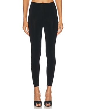 Norma Kamali Cropped Legging - Blue