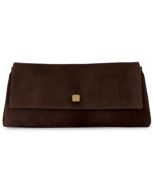 KHAITE Audrey Clutch - Brown