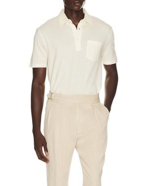 Ralph Lauren Short Sleeve Polo Shirt - Natural