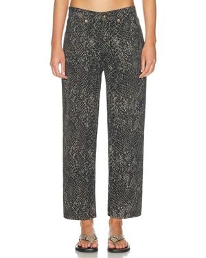 R13 Bf Straight Leg Pant - Black