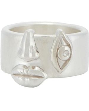 Louis Abel Iro Ring - White