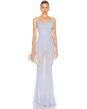 Alexandre Vauthier Sleeveless Maxi Dress - White