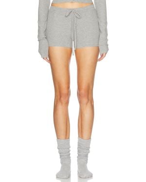 ÉTERNE Drawstring Short - Gray