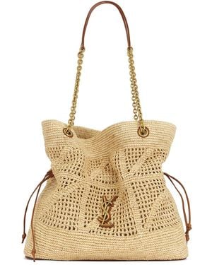 Saint Laurent Jamie Shopping Bag - Natural