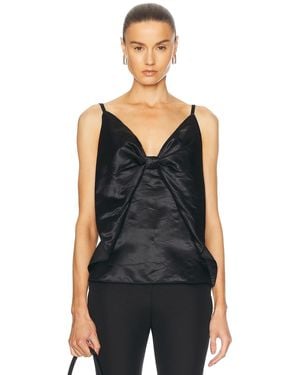 Givenchy Bow Tank Top - Black
