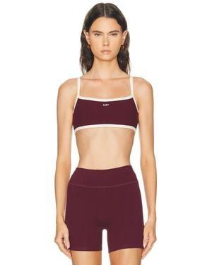 437 The Micro Bra - Red