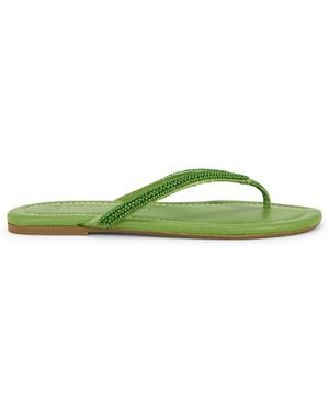STAUD Freja Thong Sandal - Green