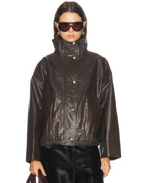 Rohe Reinvented Leather Jacket - Black