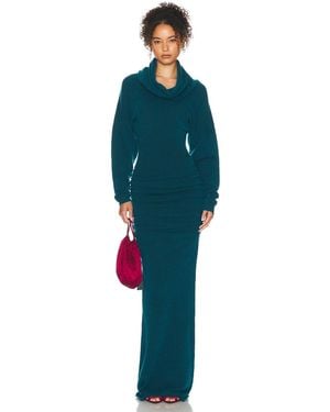 Helsa Emmalynn Cowl Gown - Blue