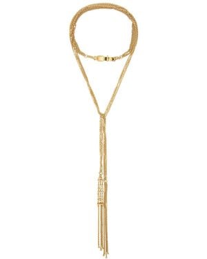 Chloé Lariat Necklace - Multicolor
