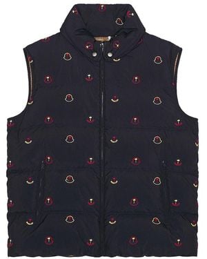 Moncler Genius X Palm Angels Henon Vest - Blue