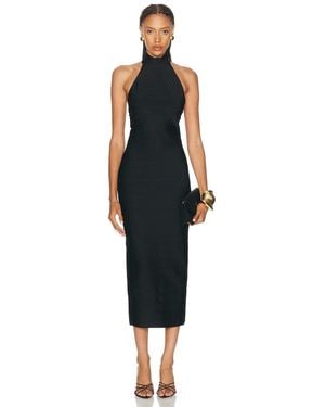 retroféte Runa Knit Dress - Black