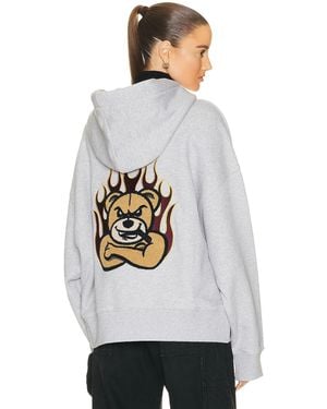 Moncler Genius X Palm Angels Hoodie Sweater - Gray