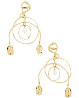 Chloé Earrings - Metallic