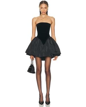 Ronny Kobo Atlas Dress - Black