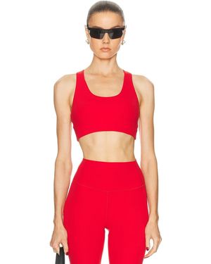 Splits59 Sara Airweight Sports Bra - Red