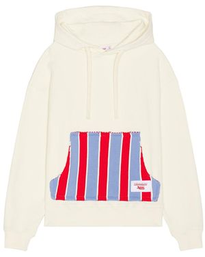 Charles Jeffrey Patch Rabbit Ears Hoodie - Red