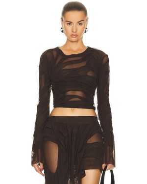 DI PETSA Wetlook Top - Black