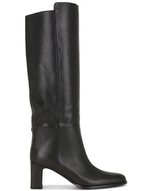 Jimmy Choo Caly Kb Smooth Leather 65 Boot - Black