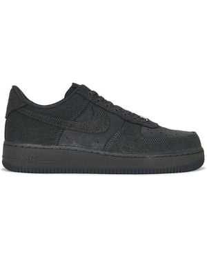 Nike Air Force 1 '07 Lv8 Denim Sneaker - Black
