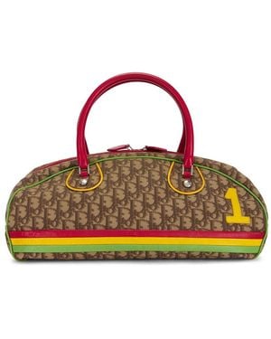 Dior Trotter Rasta Boston Bag - Brown