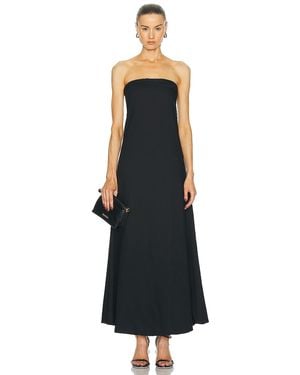 AEXAE Column Maxi Dress - Black