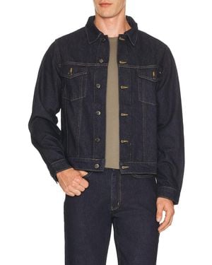 Percival Western Trucker Jacket - Blue
