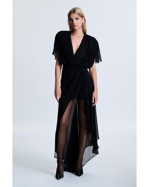 REVOLVE LOS ANGELES Cleo Silk Gown - Black