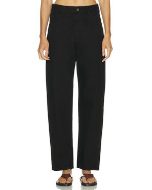 Enza Costa Easy Straight Leg - Black