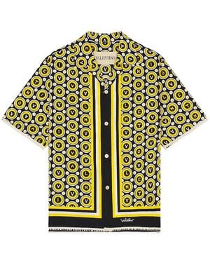 Valentino Bowling Shirt - Green