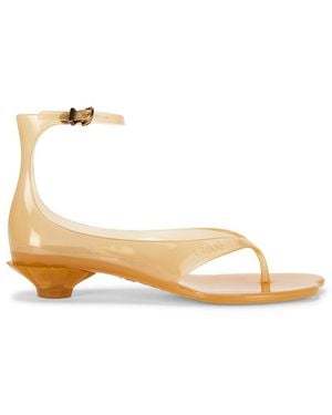 Chloé Jelly Sandal - Metallic