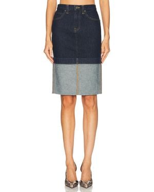 KHAITE Kilian Skirt - Blue