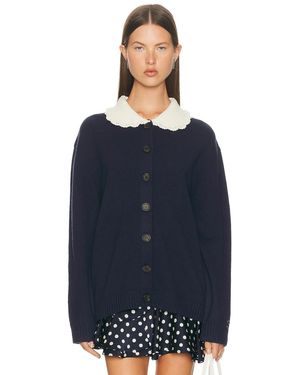 Sandy Liang Koda Cardigan - Blue