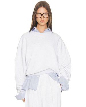 Helsa The Full Sweatshirt - White