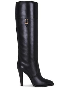 Saint Laurent Chaka Khan Boot - Black