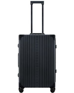 ALEON Traveler Checked 26 Suitcase - Black