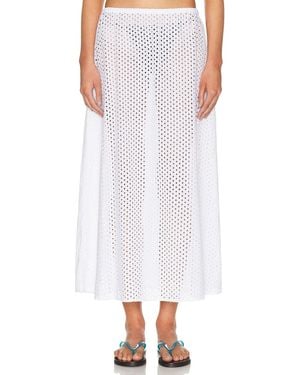Solid & Striped The Sydney Skirt - White