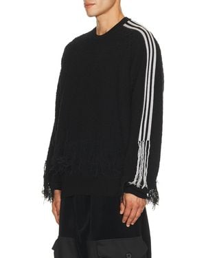 Y-3 Knit 3S Sweatshirt - Black