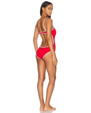 Miu Miu One Piece Swimsuit - Red