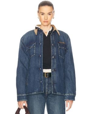 Miu Miu Denim Jacket - Blue