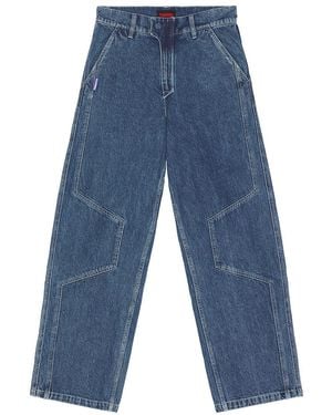 Pleasures Position Baggy Jeans - Blue