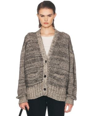 KHAITE Maura Cardigan - Brown