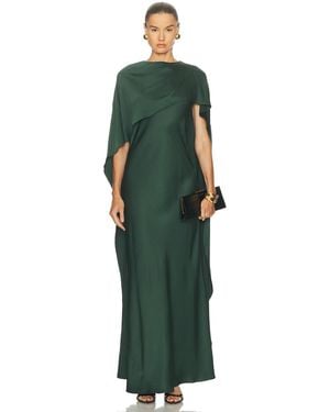 Jonathan Simkhai Izel Cape Gown - Green