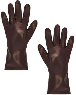Agnelle Christina Gloves - Brown