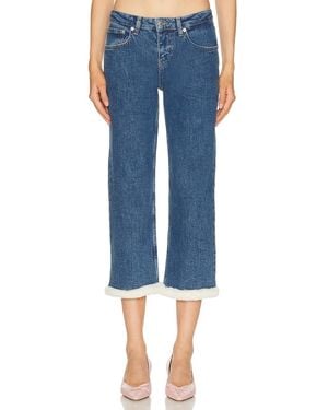 Sandy Liang Moni Straight Leg - Blue