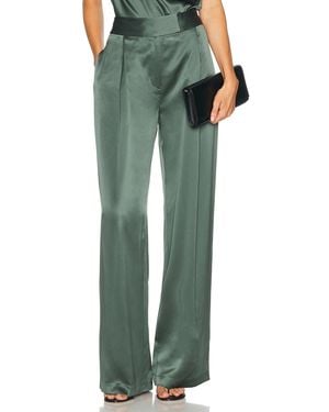 The Sei Relaxed Trouser - Green