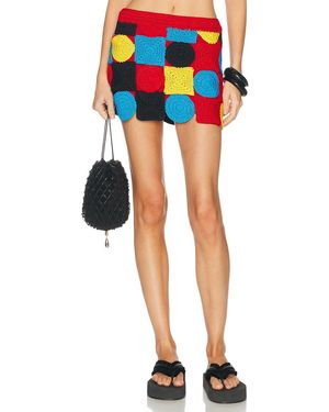 Simon Miller Beep Beep Mini Skirt - Blue