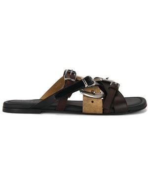 Acne Studios Beltie Sandal - Black