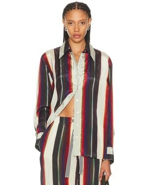Christopher John Rogers Morris Stripe Classic Shirt - Multicolor